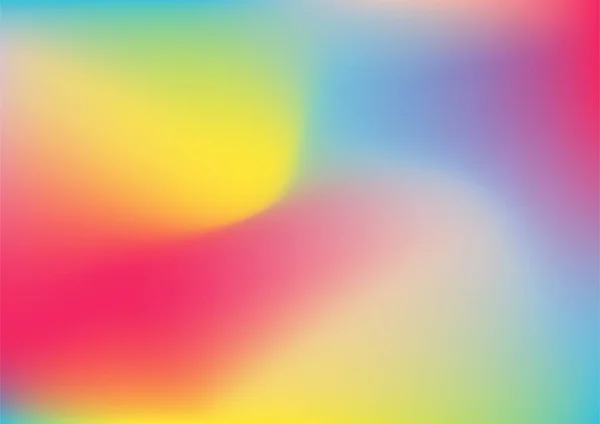 Moderne Lebendige Lebendige Neon Farbverlauf Verschwimmt Abstrakten Hintergrund — Stockvektor