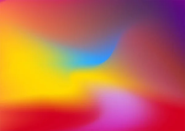 抽象的な光のぼやけた色のグラデーションと春の夏のテーマぼやけた背景 グラフィックデザインのための滑らかなテンプレート ベクターイラスト — ストックベクタ