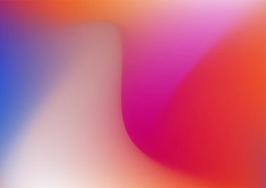 Soyut gradyan bulanık arkaplan turuncu pembe mor neon ve parlak renklerle