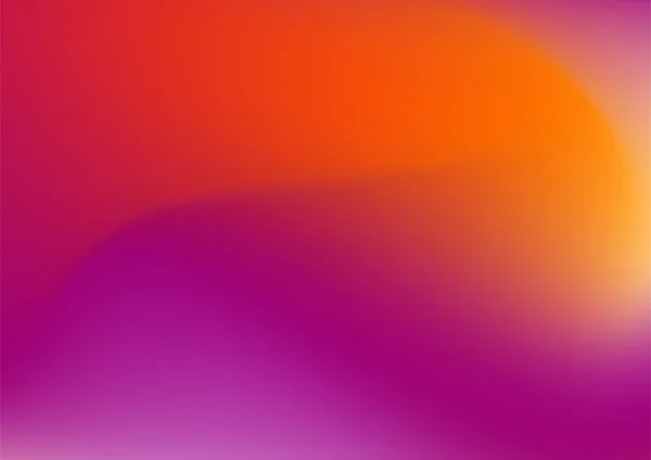Gradiente Abstrato Desfocado Fundo Com Laranja Azul Rosa Neon Violeta — Vetor de Stock