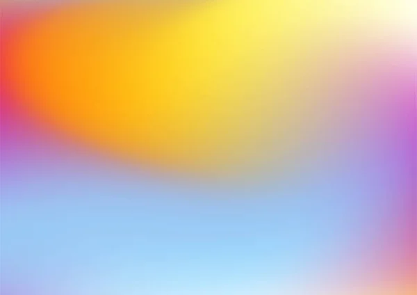 Abstrakt Lutning Suddig Bakgrund Med Orange Blå Rosa Lila Neon — Stock vektor