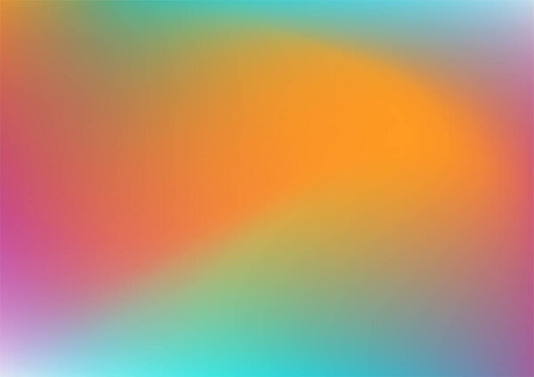 Abstract gradient blurred background with orange blue pink purple violet neon and bright colors