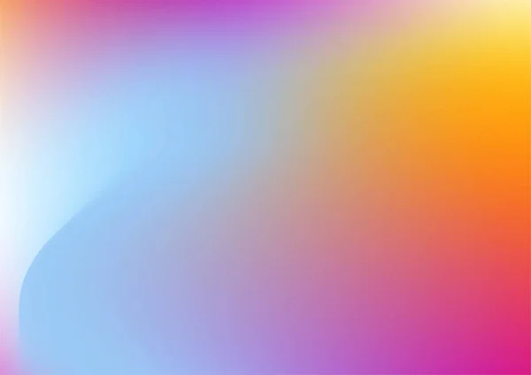 Abstract Gradient Blurred Background Orange Blue Pink Purple Violet Neon — Stock Vector