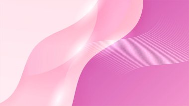 Sunum tasarımı, el ilanı, sosyal medya kapağı, web pankartı, teknoloji afişi için modern moda gradyan doku rengine sahip soyut pembe arkaplan