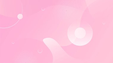 Sunum tasarımı, el ilanı, sosyal medya kapağı, web pankartı, teknoloji afişi için modern moda gradyan doku rengine sahip soyut pembe arkaplan