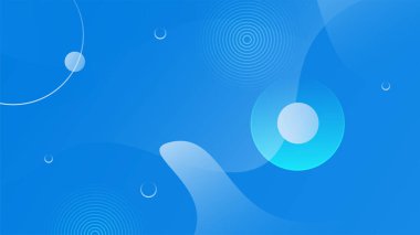 Sunum tasarımı, el ilanı, sosyal medya kapağı, web pankartı, teknoloji afişi için modern moda gradyan doku rengine sahip soyut mavi arkaplan