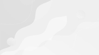 Sunum tasarımı, el ilanı, sosyal medya kapağı, web pankartı, teknik afiş için modern moda beyaz gri gradyan ile soyut arkaplan