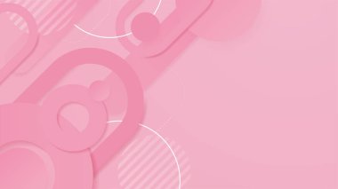 Sunum tasarımı, el ilanı, sosyal medya kapağı, web pankartı, teknoloji afişi için modern moda gradyan doku rengine sahip soyut pembe arkaplan