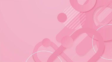 Sunum tasarımı, el ilanı, sosyal medya kapağı, web pankartı, teknoloji afişi için modern moda gradyan doku rengine sahip soyut pembe arkaplan