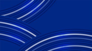 Sunum tasarımı, el ilanı, sosyal medya kapağı, web pankartı ve teknoloji afişi için modern modayı gösteren koyu mavi arkaplan