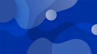 Sunum tasarımı, el ilanı, sosyal medya kapağı, web pankartı ve teknoloji afişi için modern modayı gösteren koyu mavi arkaplan