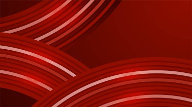 Sunum tasarımı, el ilanı, sosyal medya kapağı, web pankartı ve teknoloji afişi için modern modayı takip eden kırmızı arkaplan