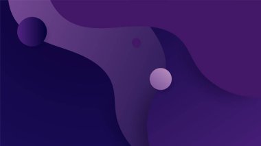 Sunum tasarımı, el ilanı, sosyal medya kapağı, web pankartı, teknoloji afişi için modern moda gradyan doku rengine sahip soyut mor arkaplan