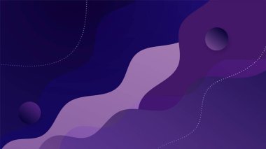 Sunum tasarımı, el ilanı, sosyal medya kapağı, web pankartı, teknoloji afişi için modern moda gradyan doku rengine sahip soyut mor arkaplan