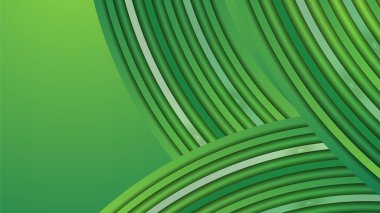 Sunum tasarımı, el ilanı, sosyal medya kapağı, web pankartı ve teknoloji afişi için modern modayı takip eden yeşil arkaplan