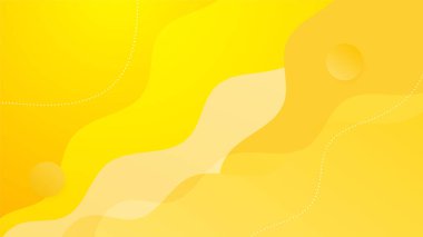 Sunum tasarımı, el ilanı, sosyal medya kapağı, web afişi, teknoloji afişi için modern modadan gradyan doku rengine sahip soyut turuncu ve sarı arkaplan