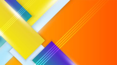 Renkli Geometrik soyut tasarım arkaplanı