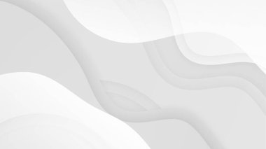 Sunum tasarımı, el ilanı, sosyal medya kapağı, web pankartı, teknik afiş için modern moda beyaz gri gradyan ile soyut arkaplan