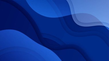 Sunum tasarımı, el ilanı, sosyal medya kapağı, web pankartı ve teknoloji afişi için modern modayı gösteren koyu mavi arkaplan