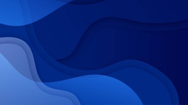 Sunum tasarımı, el ilanı, sosyal medya kapağı, web pankartı ve teknoloji afişi için modern modayı gösteren koyu mavi arkaplan