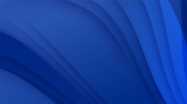 Sunum tasarımı, el ilanı, sosyal medya kapağı, web pankartı ve teknoloji afişi için modern modayı gösteren koyu mavi arkaplan