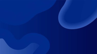 Sunum tasarımı, el ilanı, sosyal medya kapağı, web pankartı ve teknoloji afişi için modern modayı gösteren koyu mavi arkaplan