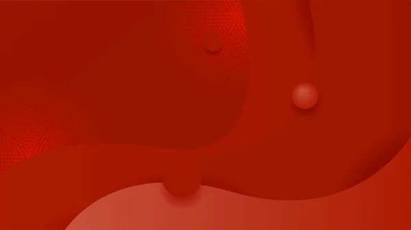 摘要为展示设计 社交媒体封面 网页横幅 科技横幅等提供了具有现代潮流梯度纹理色彩的红色背景 — 图库矢量图片