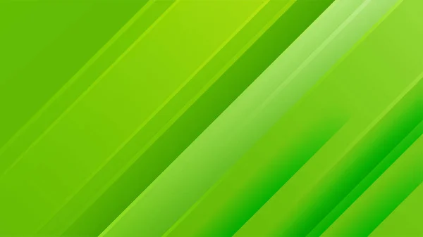Abstract Groene Achtergrond Met Moderne Trendy Kleurverloop Voor Presentatie Ontwerp — Stockvector