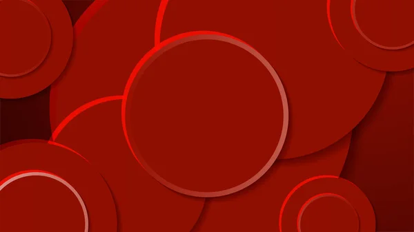 Abstracte Rode Achtergrond Met Moderne Trendy Kleurverloop Voor Presentatie Ontwerp — Stockvector