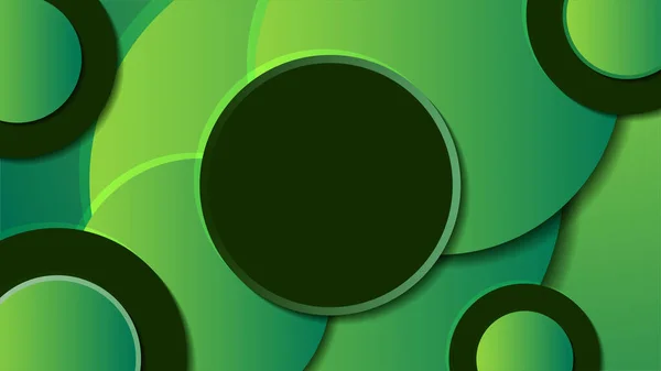 Abstraktní Zelené Pozadí Moderním Trendy Gradient Textury Barva Pro Prezentaci — Stockový vektor