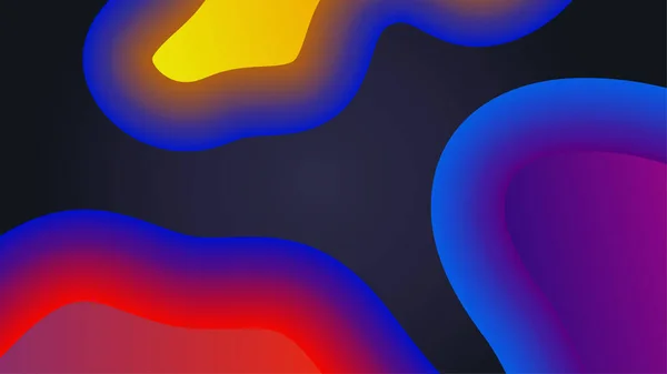 Abstracte Kleurrijke Achtergrond Met Geometrische Vormen — Stockvector