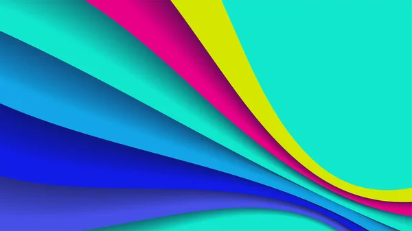 Coloré Géométrique Abstrait Fond Conception — Image vectorielle