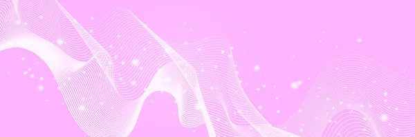 Σχεδιασμός Ψηφιακών Πανό Ροζ Τεχνολογίας Σχεδιασμός Σύγχρονη Πολυτέλεια Φουτουριστικό Υπόβαθρο — Διανυσματικό Αρχείο