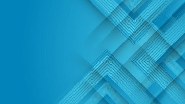 Modern blue abstract background template