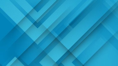 Modern blue abstract background template