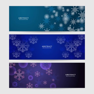 Metin alanı olan güzel Noel kar taneleri afişi arkaplanı