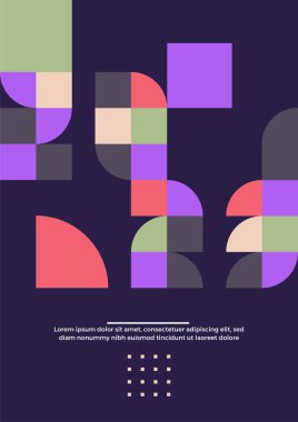 2023 renkli Mutlu Yıllar posteri. Vektör kutlaması ve sezon dekorasyonu, arka plan, markalaşma, pankart, kapak, kapak ve sosyal medya şablonu için soyut tasarım logosu 2023.