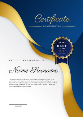 Altın rozetli ve sınırlı başarı sertifikası