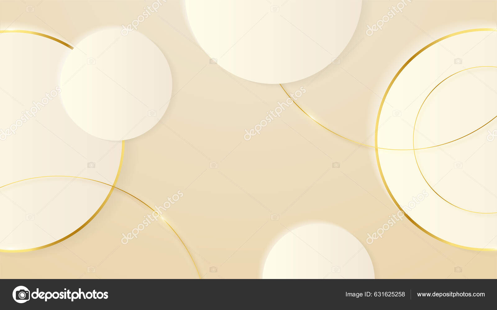 高級ソフトベージュゴールド抽象的な背景 プレゼンテーションデザインのベクトルイラスト ビジネス パーティー セミナー チラシ テクスチャ  パターンに使用できます ストックベクター ©salmanalfa 631625258, image size:1600x1000