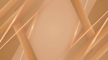 Lüks kahverengi altın soyut arka plan. Sunum tasarımı için vektör illüstrasyonu. Ticari, kurumsal, kurum, parti, şenlik, seminer, broşür, doku, duvar kağıdı ve şablon için kullanılabilir.