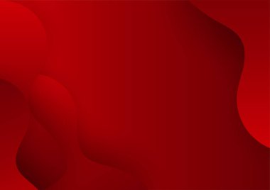 İş sunumu tasarım şablonu için basit soyut kırmızı ve beyaz arkaplan