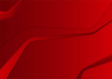 İş sunumu tasarım şablonu için basit soyut kırmızı ve beyaz arkaplan