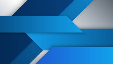 Renkli mavi sunum şablon elementleri. Vektör bilgi grafikleri. Sunum, broşür ve broşür, kurumsal rapor, pazarlama, reklam, yıllık rapor ve afişte kullan.