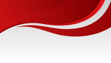 Renkli kırmızı ve beyaz sunum elementleri. Vektör bilgi grafikleri. Sunum, broşür ve broşür, kurumsal rapor, pazarlama, reklam, yıllık rapor ve afişte kullan.