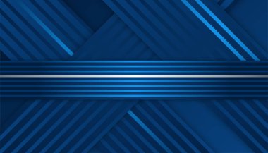 Renkli mavi sunum şablon elementleri. Vektör bilgi grafikleri. Sunum, broşür ve broşür, kurumsal rapor, pazarlama, reklam, yıllık rapor ve afişte kullan.