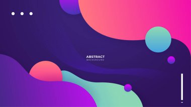 Soyut renkli pembe şekiller sunum arkaplanı. Gradyan dinamik çizgiler arka plan. Modern mozaik desenli renkli geometrik tasarım arkaplanı