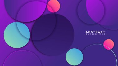 Soyut renkli pembe şekiller sunum arkaplanı. Gradyan dinamik çizgiler arka plan. Modern mozaik desenli renkli geometrik tasarım arkaplanı