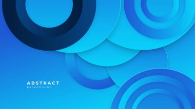 Modern mavi sancak geometrik şekiller kurumsal soyut teknoloji arka planı. Vektör soyut grafik tasarım sancak deseni sunum arkaplan şablonu.