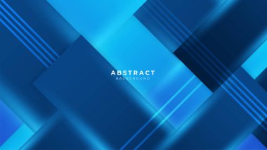 mavi sancak geometrik şekiller soyut modern teknoloji arka plan tasarımı. Vektör soyut grafik sunum tasarım sancak şablonu arka plan şablonu.