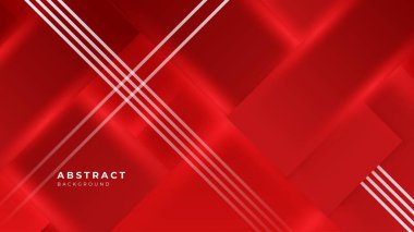 Vektör kırmızı sancak geometrik şekiller soyut, bilim, gelecekçi, enerji teknolojisi konsepti. Işık ışınlarının dijital görüntüsü, ışık, hız ve hareket bulanıklığı olan çizgiler.